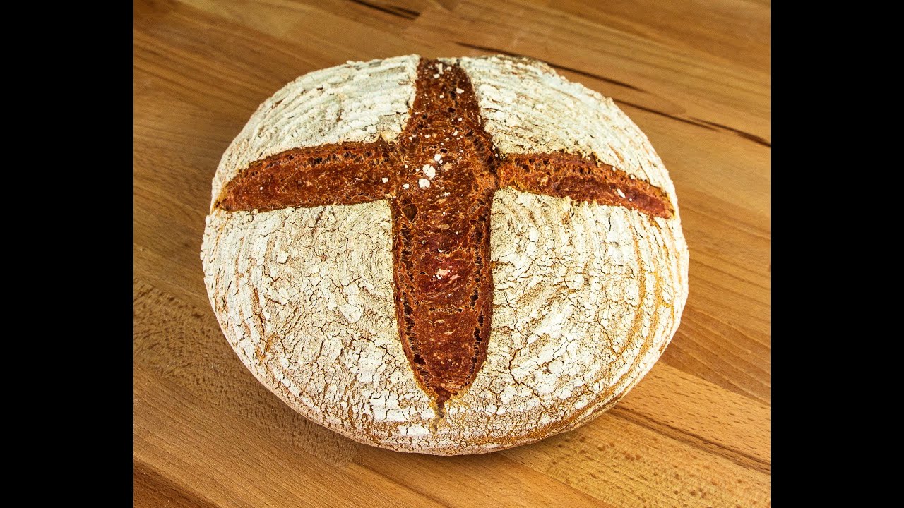 Rote Bete Brot / Zweifarbiges Brot super schnell und einfach Backen
