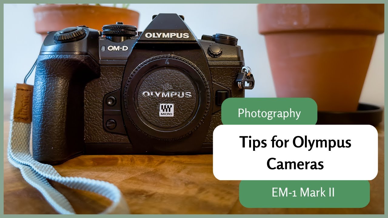 Photography Tips for Olympus Cameras (Olympus EM-1 Mark II)