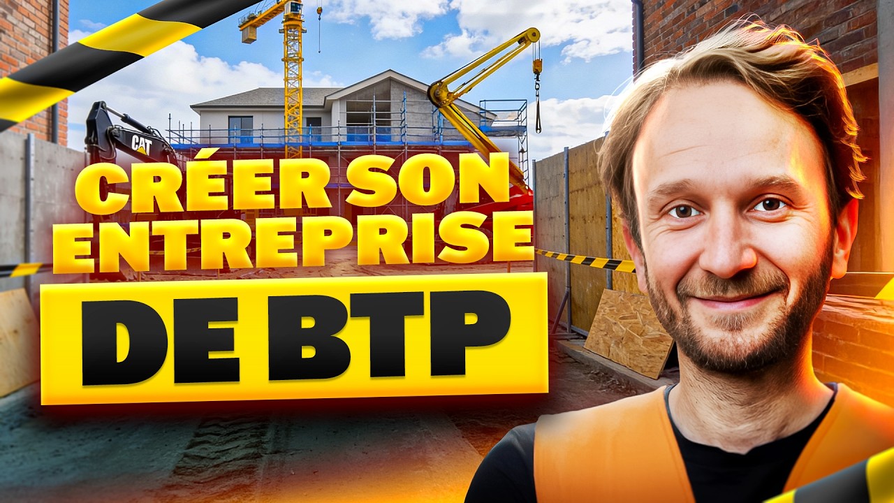 Comment créer son Entreprise de BTP en 2026 : guide complet étape par étape