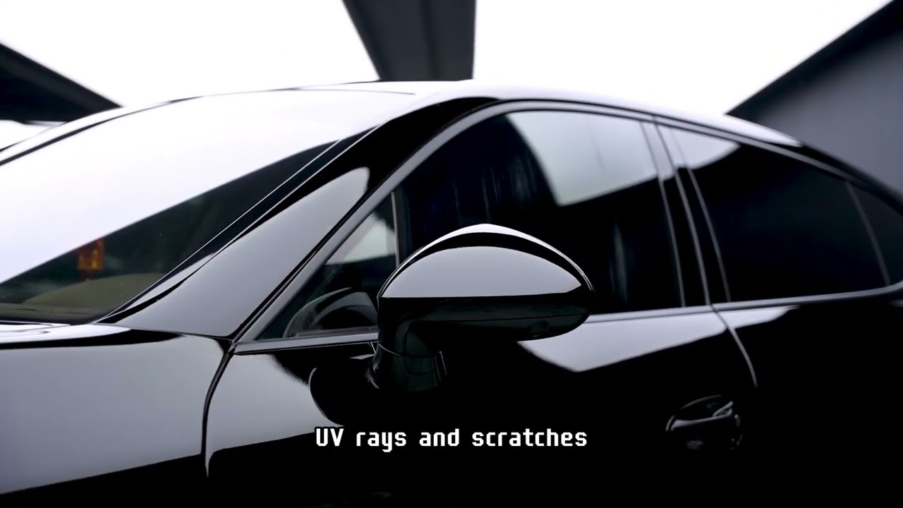 Ceramic Black Car protection film #carppf  #carcareservices  #vinylwrap
