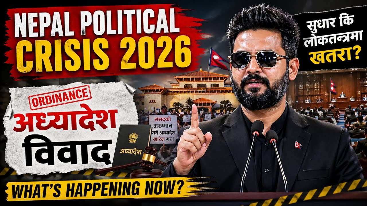 Nepal Political Crisis 2026 🇳🇵 | Balen Shah Ordinance Controversy Explained | What&rsquo;s Happening Now?