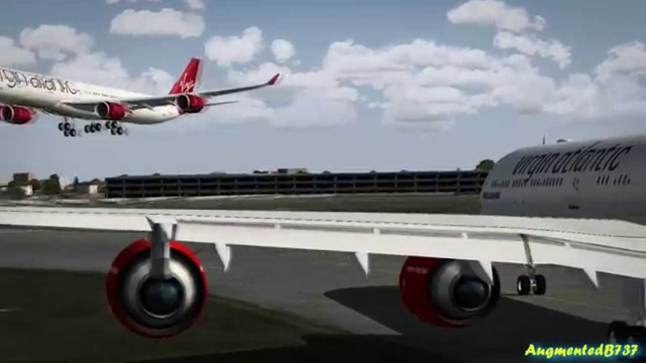 The Beauty of Airbus A340!! [FS2004 - HD]