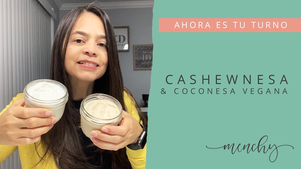 CASHEWNESA Y COCONESA  /  MAYONESA VEGANA