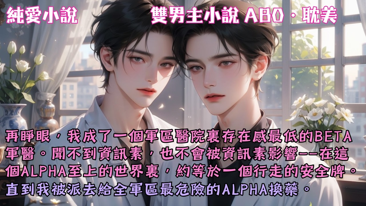 【耽美ABO】再睜眼，我成了Beta軍醫——約等於行走的安全牌。直到我被派去給全軍區最危險的Alpha換藥。#【Beta掛號費不含心理諮詢】 #小說 #故事 #爽文 #完結 #BL