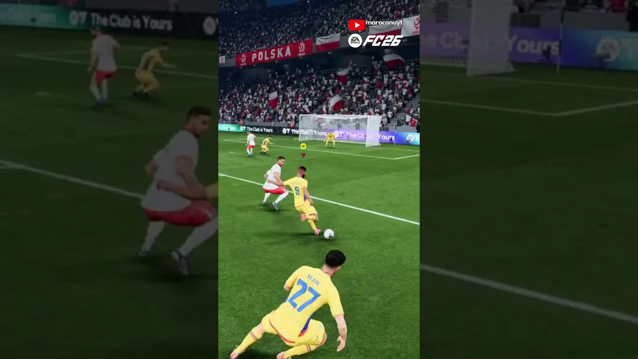 💙💛❤️ MAROCANU DEBUT LA NATIONALA ROMANIEI #fc26 #marocanu #playercarrer #fifa #romania #debut