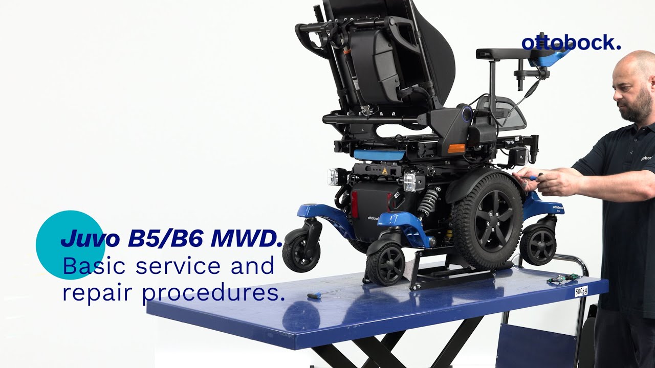 Juvo B5/B6 Mid-Wheel-Drive. Basic service and repair procedures. | Ottobock Professionals