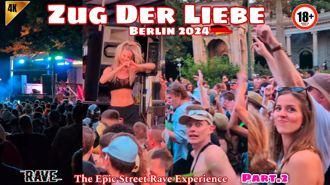 Zug der Liebe Berlin - The Ultimate Train of Love Experience in 4K HD! 🇩🇪