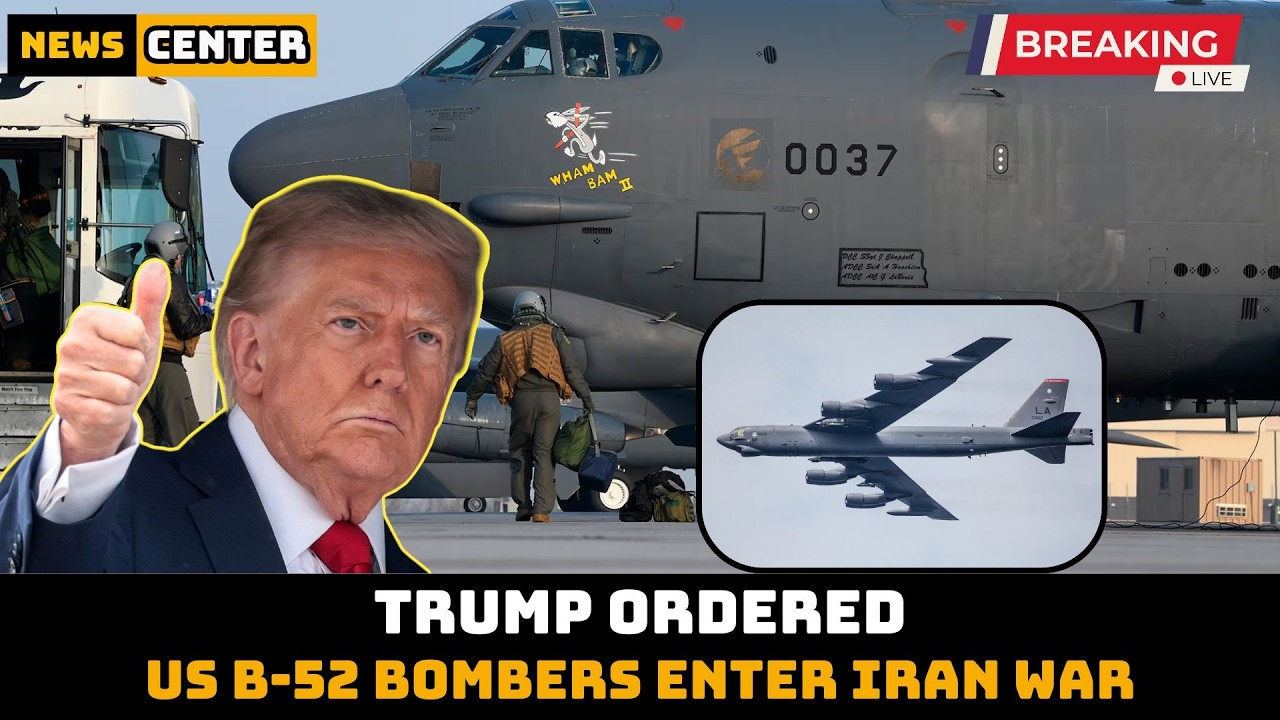 BREAKING: US B-52 Bombers Enter Iran War &ndash; A New Phase Begins