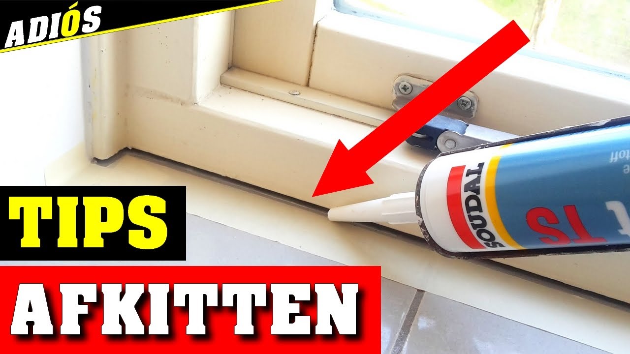 SCHILDER TIPS BIJ AFKITTEN MET BEGLAZINGSKIT