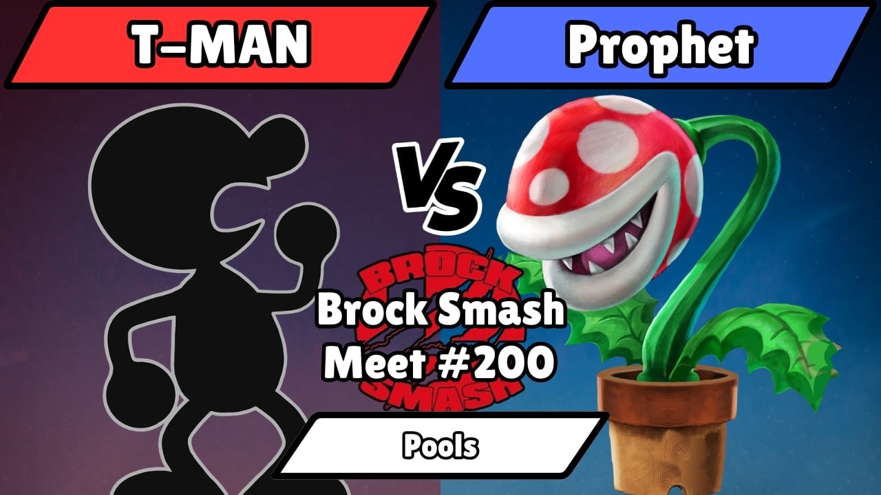 BSM 200 - T-MAN (Mr Game & Watch) vs Prophet (Piranha Plant) - Pools