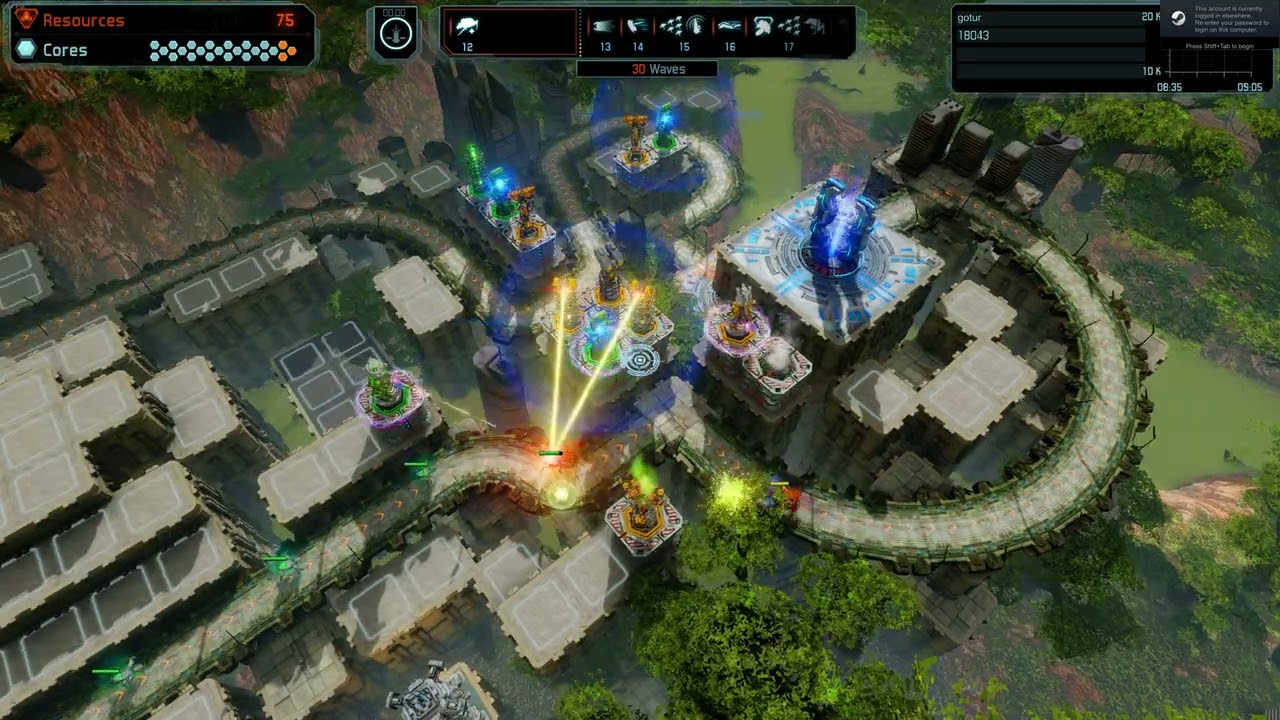 Defense Grid 2 7 - Split Decision on Elite - no core lost