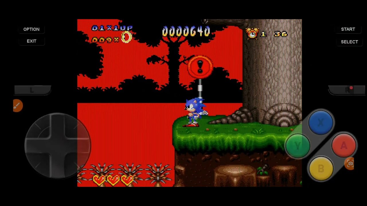 Jocando Sonic do super Nintendo# Sonic#