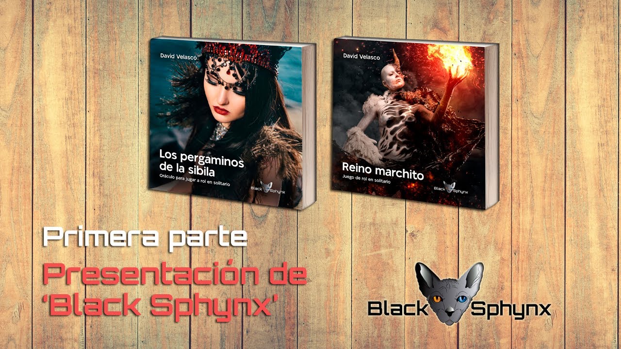Presentación de 'Black Sphynx', colección de juegos de rol en solitario (Primera parte)