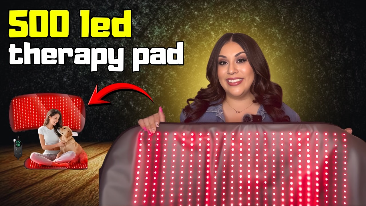 Red Light Therapy Mat Review | 500 LED Full Body Pad