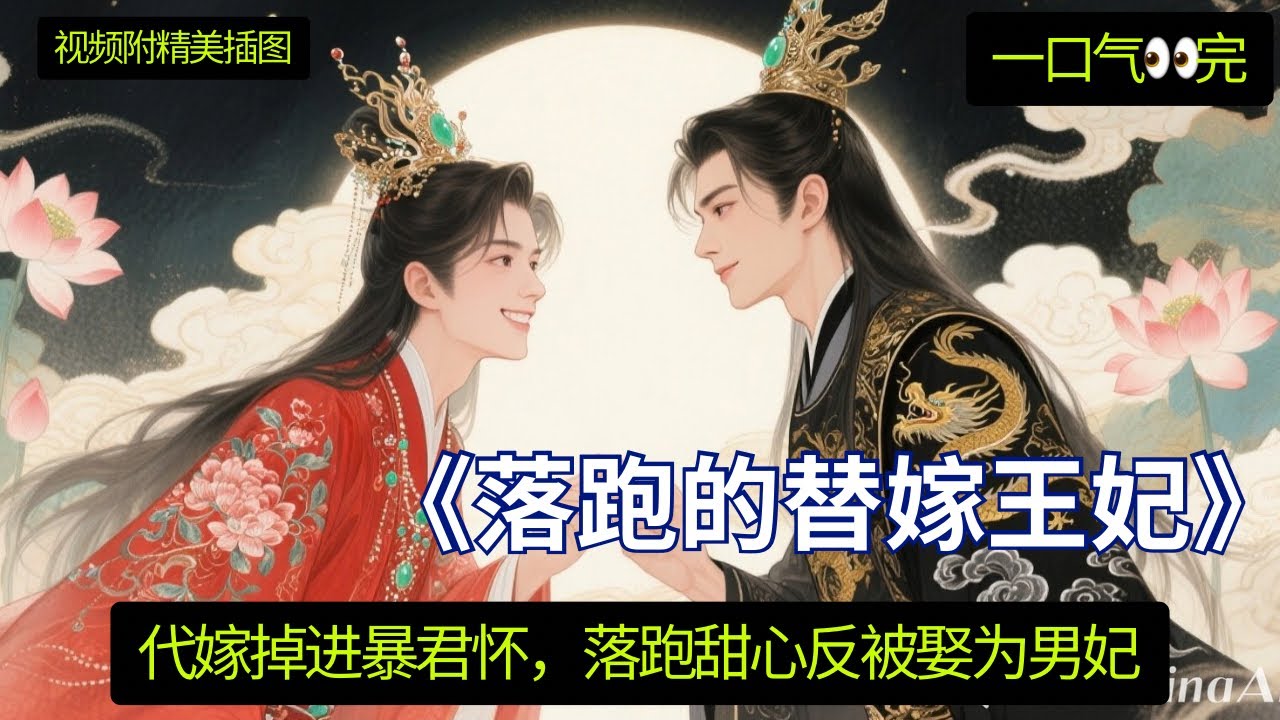 《落跑的替嫁王妃》 一口气看完 💖 “我不嫁！”魏无羡把大红嫁衣摔在地上，“谁爱嫁谁嫁，那楚王蓝忘机是个什么人物？冷面阎王！听说他前三个未婚妻，一个被吓跑了，一个被气病了，还有一个连夜出家当姑子了！”
