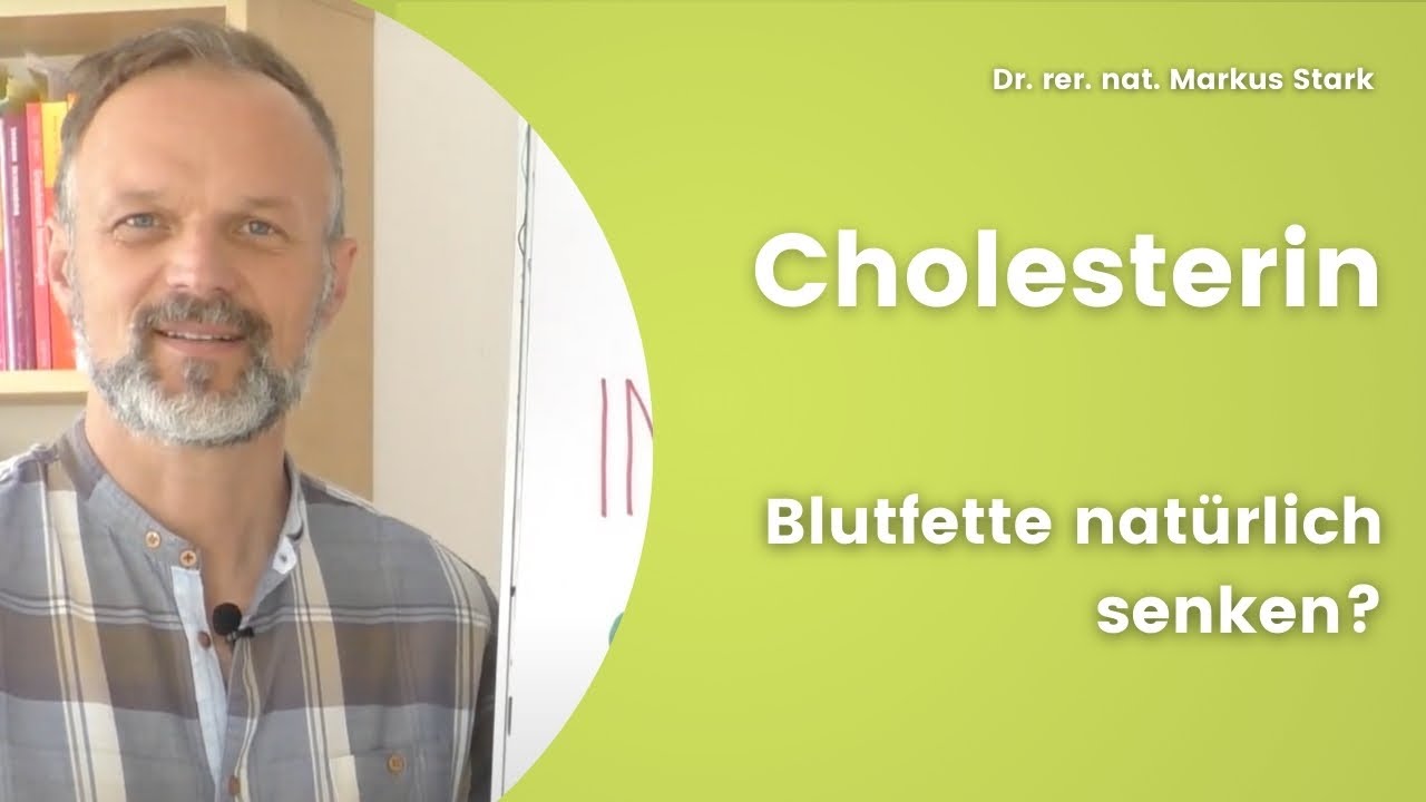 Cholesterin & Blutfette natürlich senken? 📉🌱 Dr. Markus Stark erklärt