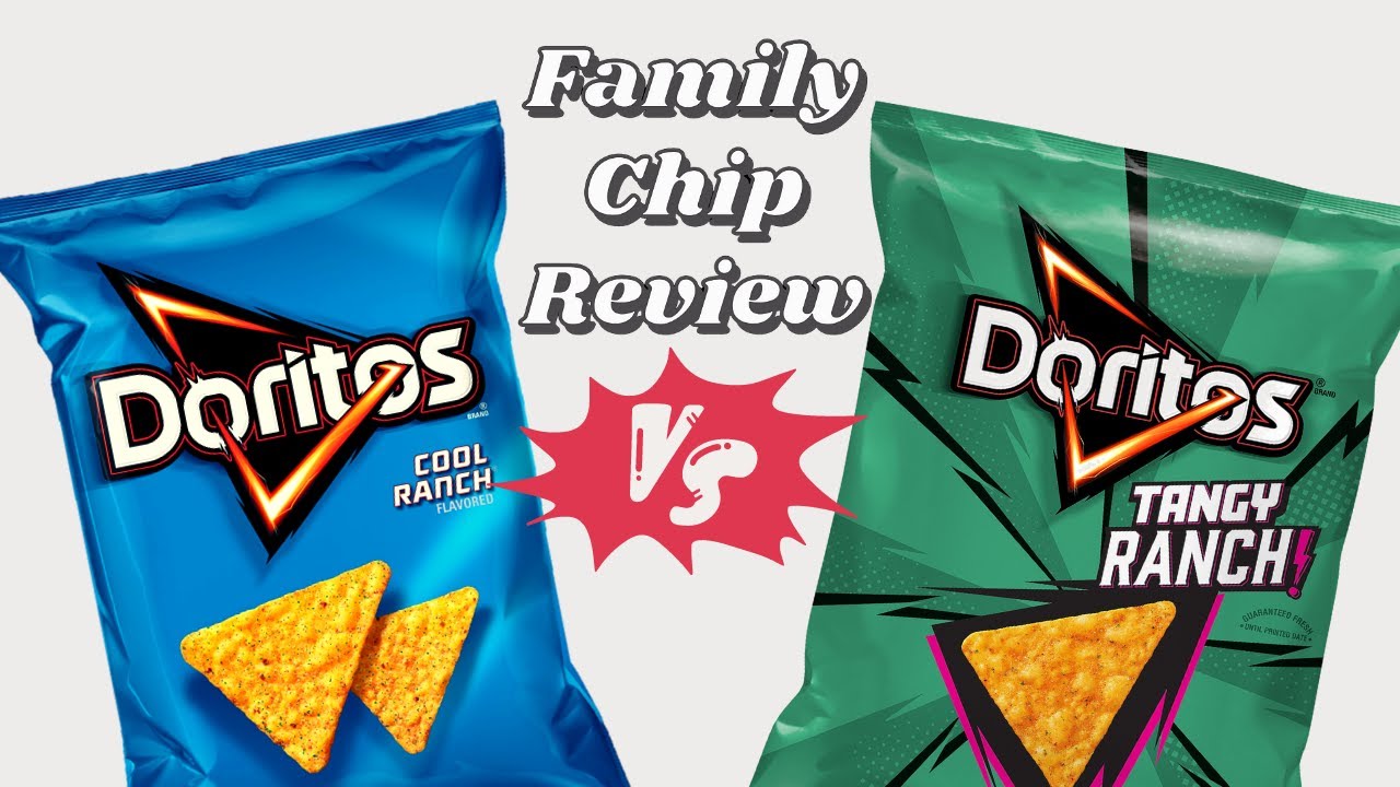 Doritos Battle of the Ranch - Cool Ranch vs Tangy Ranch | Family Chip Review #51
