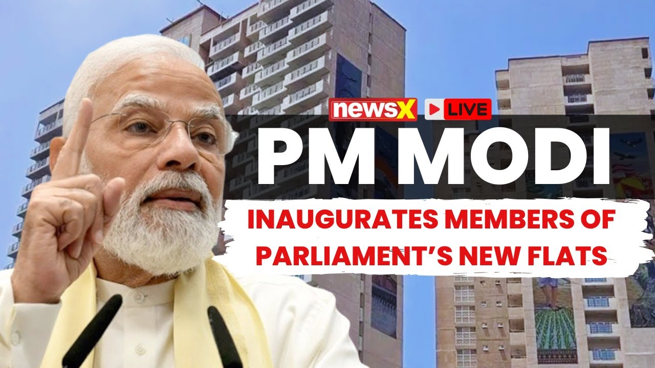 LIVE: PM Modi inaugurates newly constructed Multi-Storey Flats for Members of Parliament in Delhi