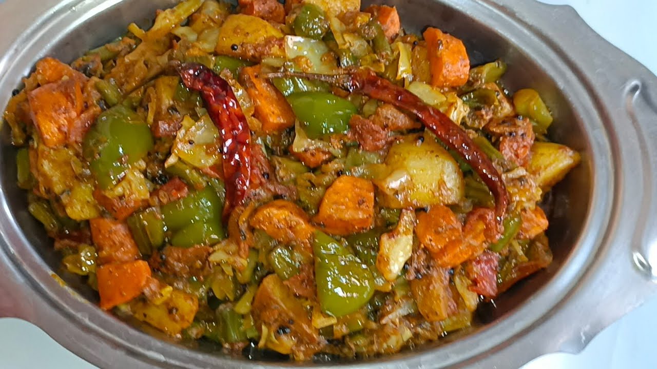 बिना लहसुन प्याज के बनाइए चटपटी मिक्स सब्जी | Mix Veg Sabji No Onion ,No Garlic | Shobha Ki Rasoi