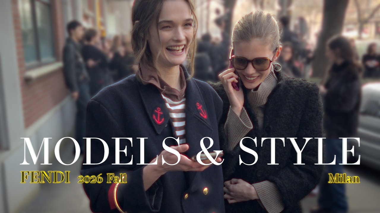 Stunning New Style -Amazing Great Models- Fendi 2026 Fall