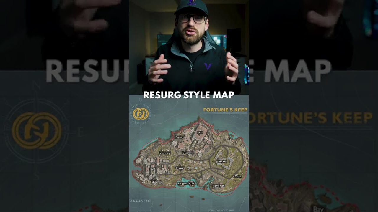NEW WARZONE MAP FORTUNES KEEP