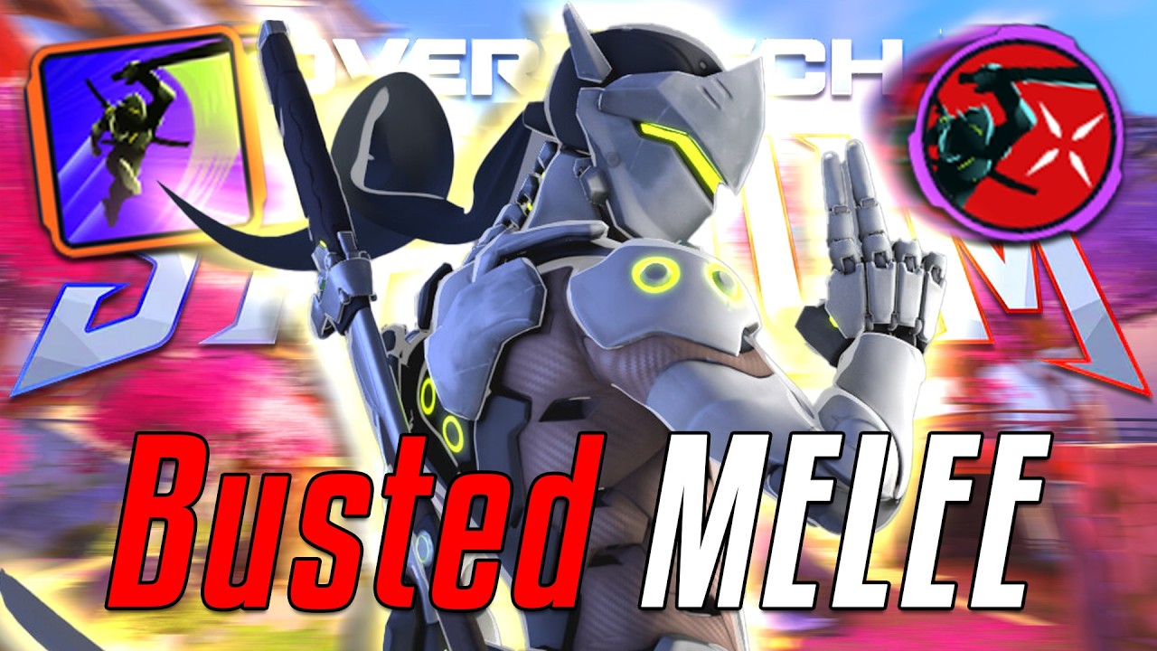 Melee Genji is BUSTED in Overwatch Stadium