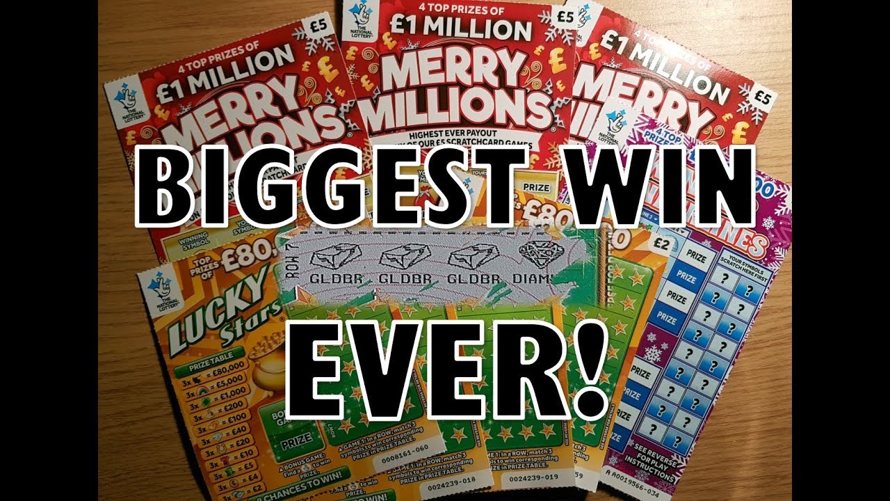 New 2018 Scratchcards- My Biggest Ever Win!