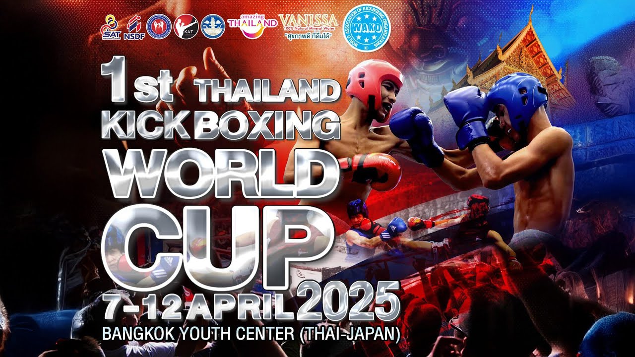 1st Thailand WAKO Kickboxing World Cup Highlights 2025