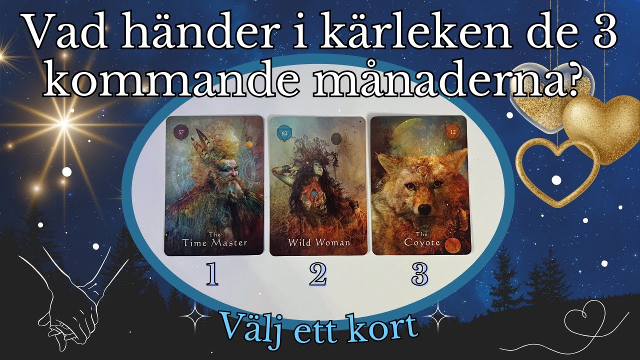 Vad händer i kärleken de kommande 3 månaderna? ❤️🥰😍 TAROT ✨ PICK A CARD ✨