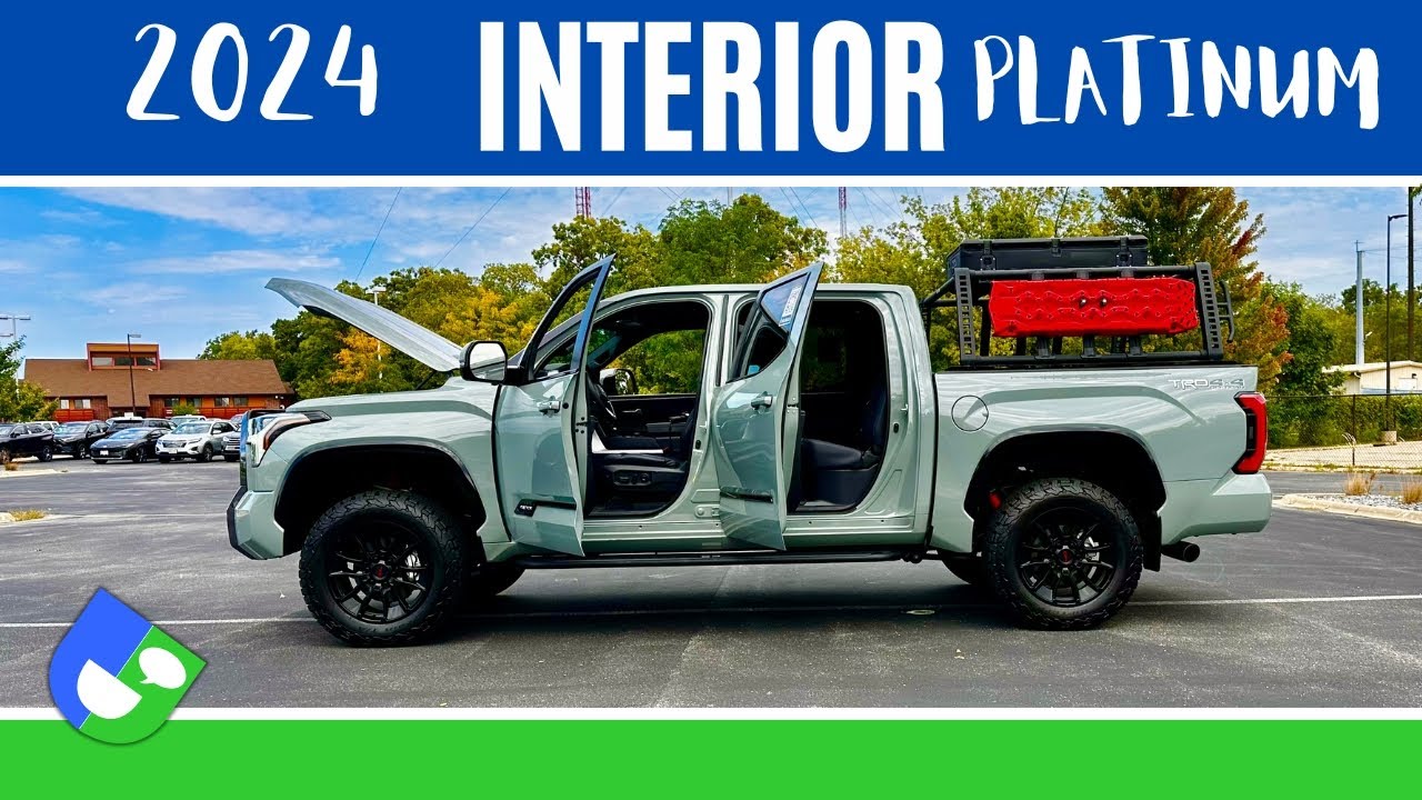 Toyota Tundra Platinum Edition 2024 года | Обзор особенностей интерьера и экстерьера