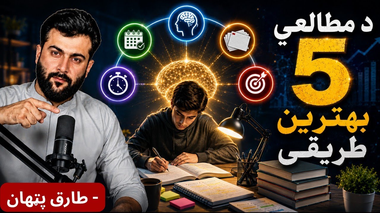 5 Best Study Techniques explained by Tariq Pathan