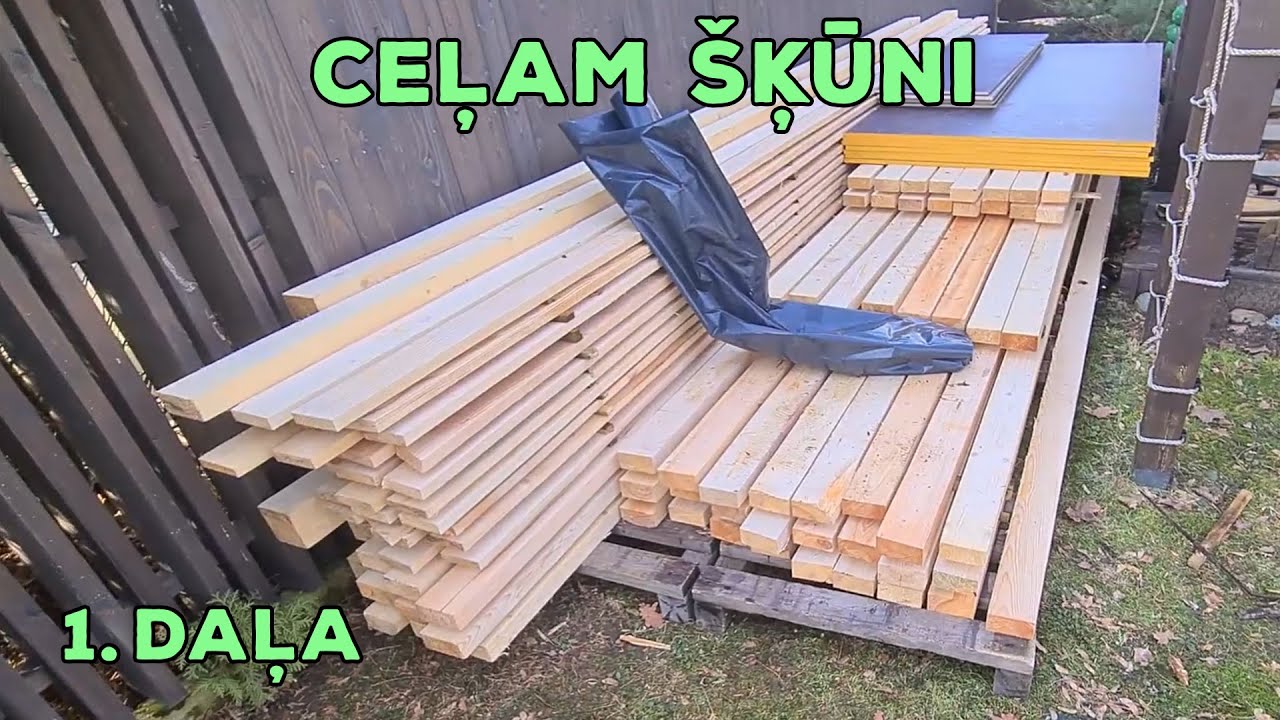 Ceļam šķūni 1.daļa