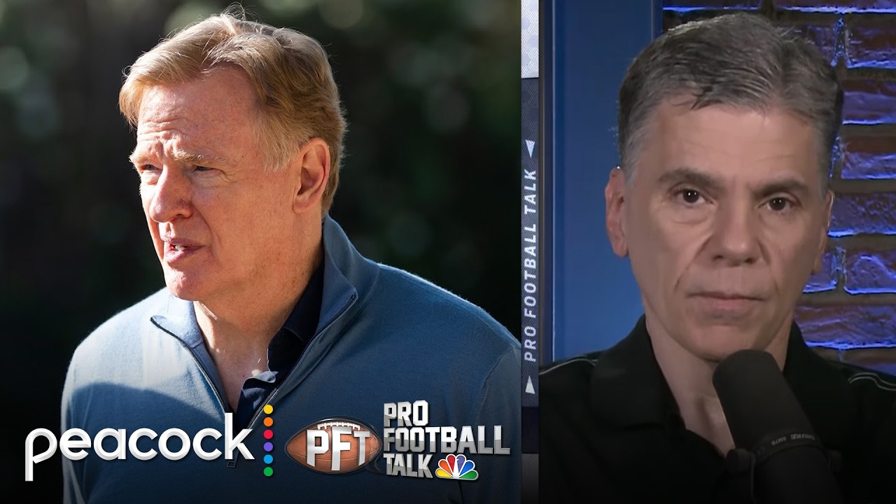 Roger Goodell: Our No. 1 objective is to improve officiating | Pro Football Talk | NFL on NBC