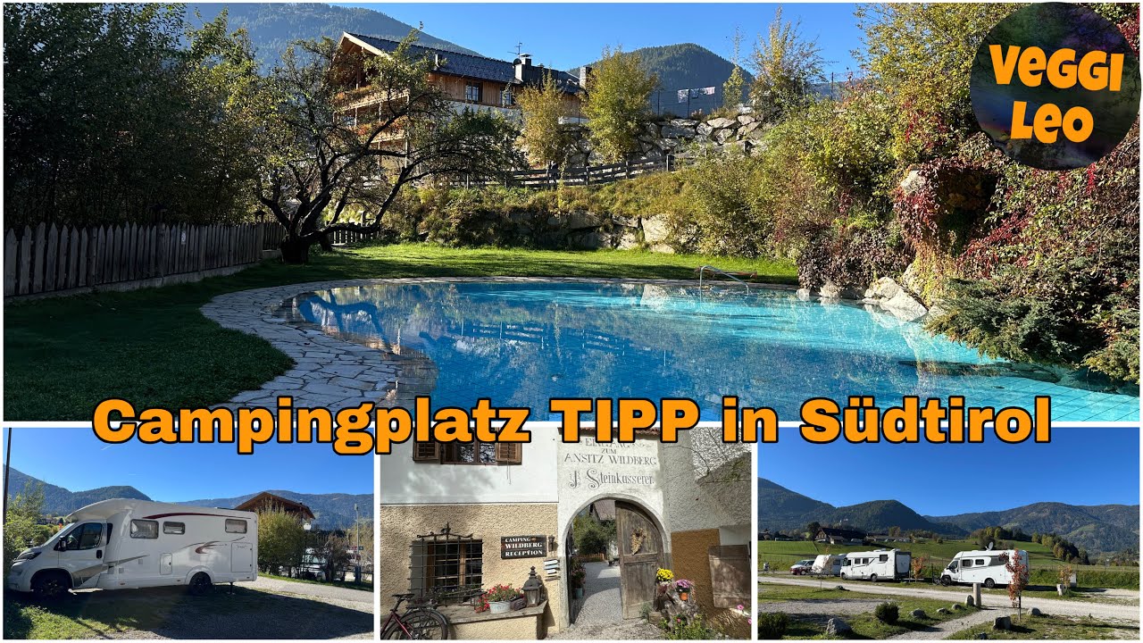 Mega Campingplatz in Südtirol | Ansitz Wildberg | mit Pool