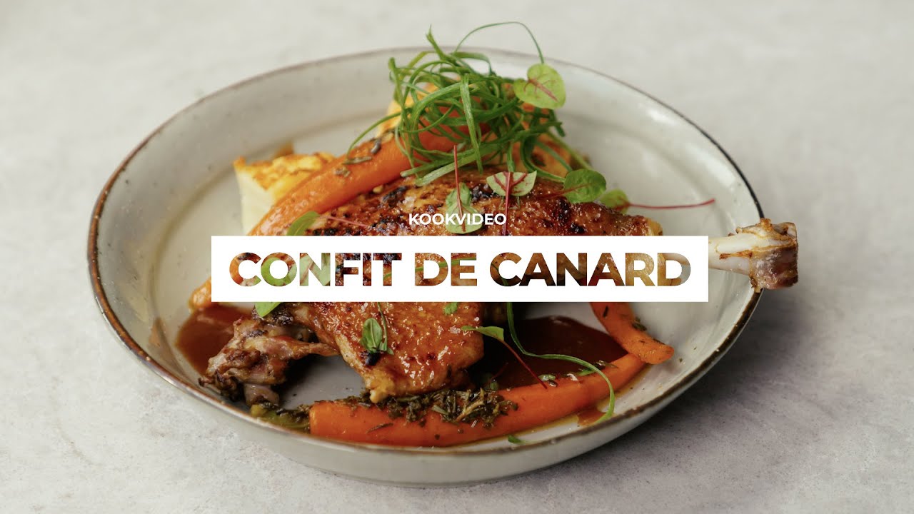 Eendenbout konfijten, oftewel Confit de Canard klaarmaken.