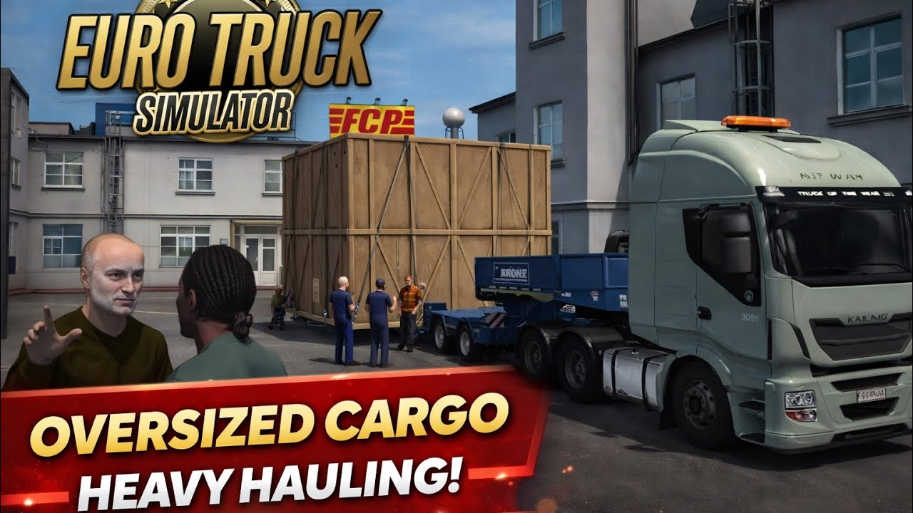 Live Euro Truck Simulator 2 Gameplay | Oversized Cargo Transport Challenge 🚛 | Live Gameplay 