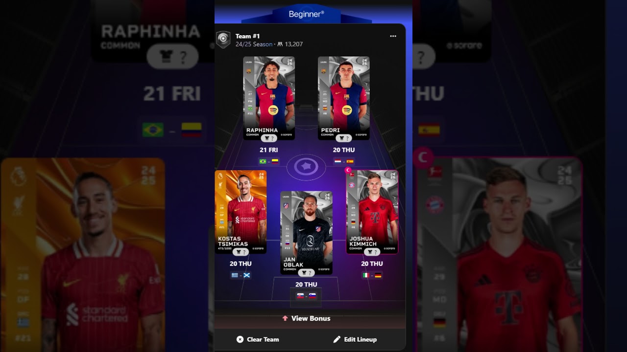 THIS WEEKEND PRO ON SORARE!