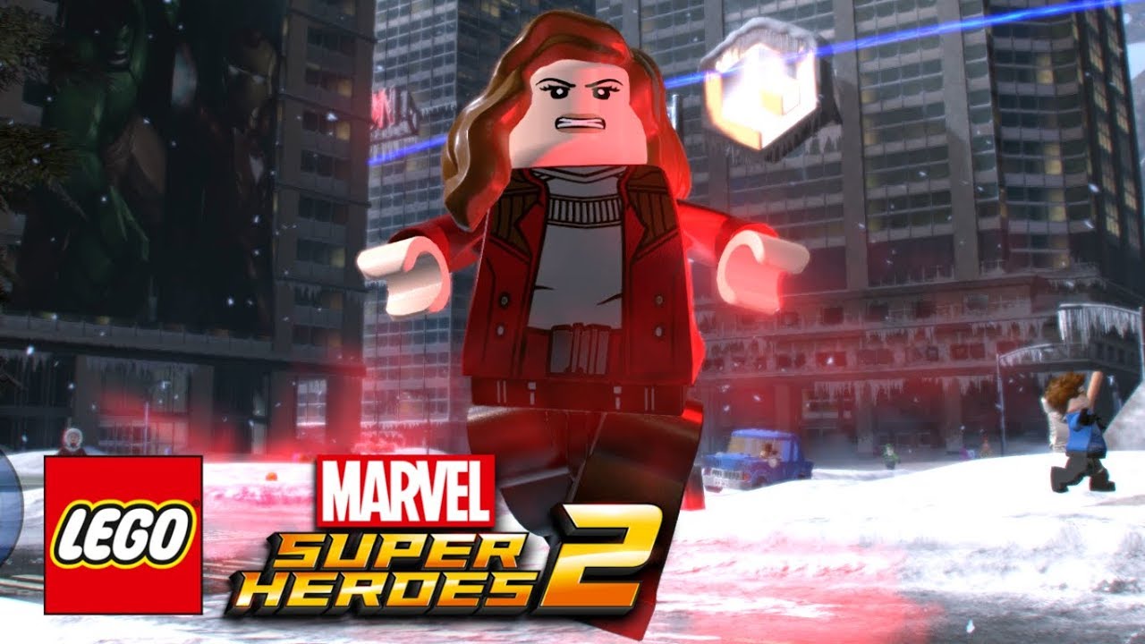 LEGO Marvel Super Heroes 2 — Как сделать Алую Ведьму (Элизабет Олсен)