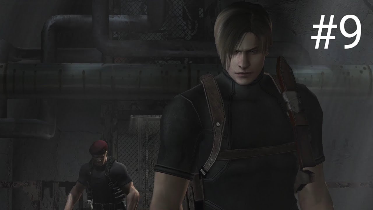 تختيم لعبه ـ RESIDENT EVIL4 [ صعوبه professional ] الحلقه #9 اول لقاء بين ليون و كراوزر 