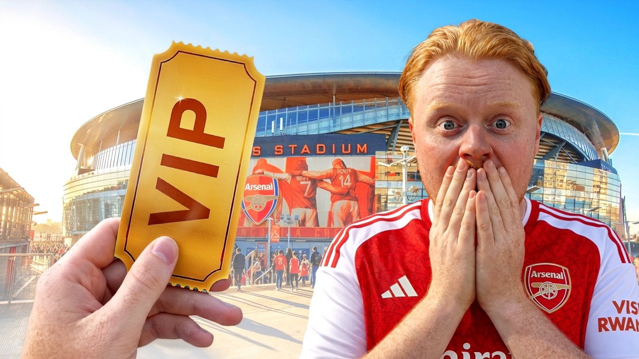 I SURPRISED MY FRIEND WITH VIP CHAMPIONS LEAGUE TICKETS