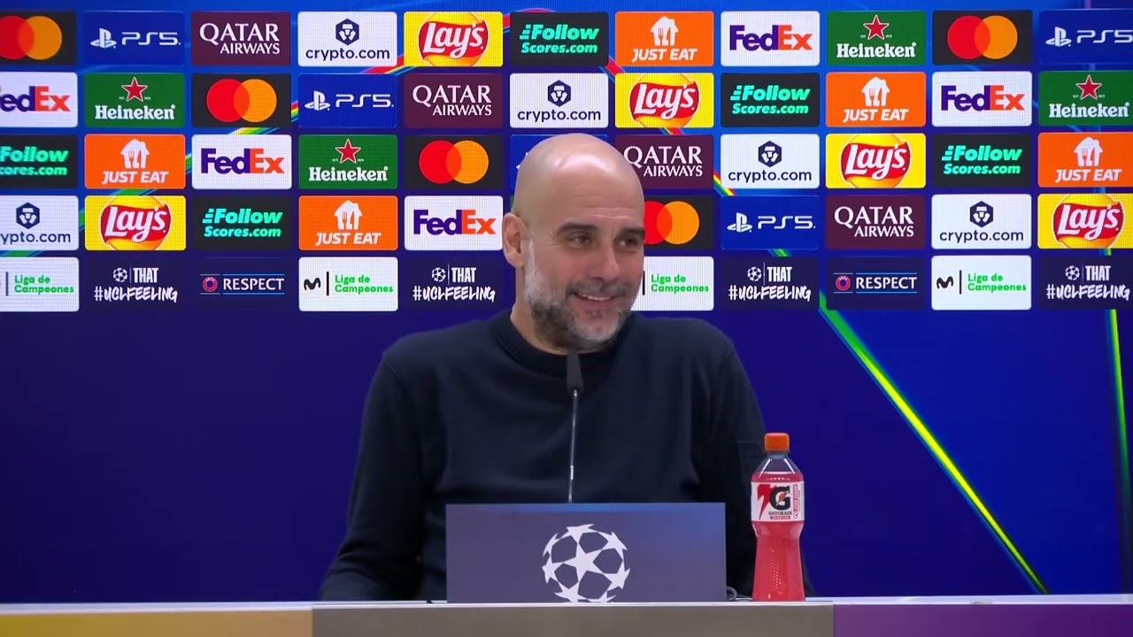 Pep Guardiola: 'A tough result, we can't deny it'