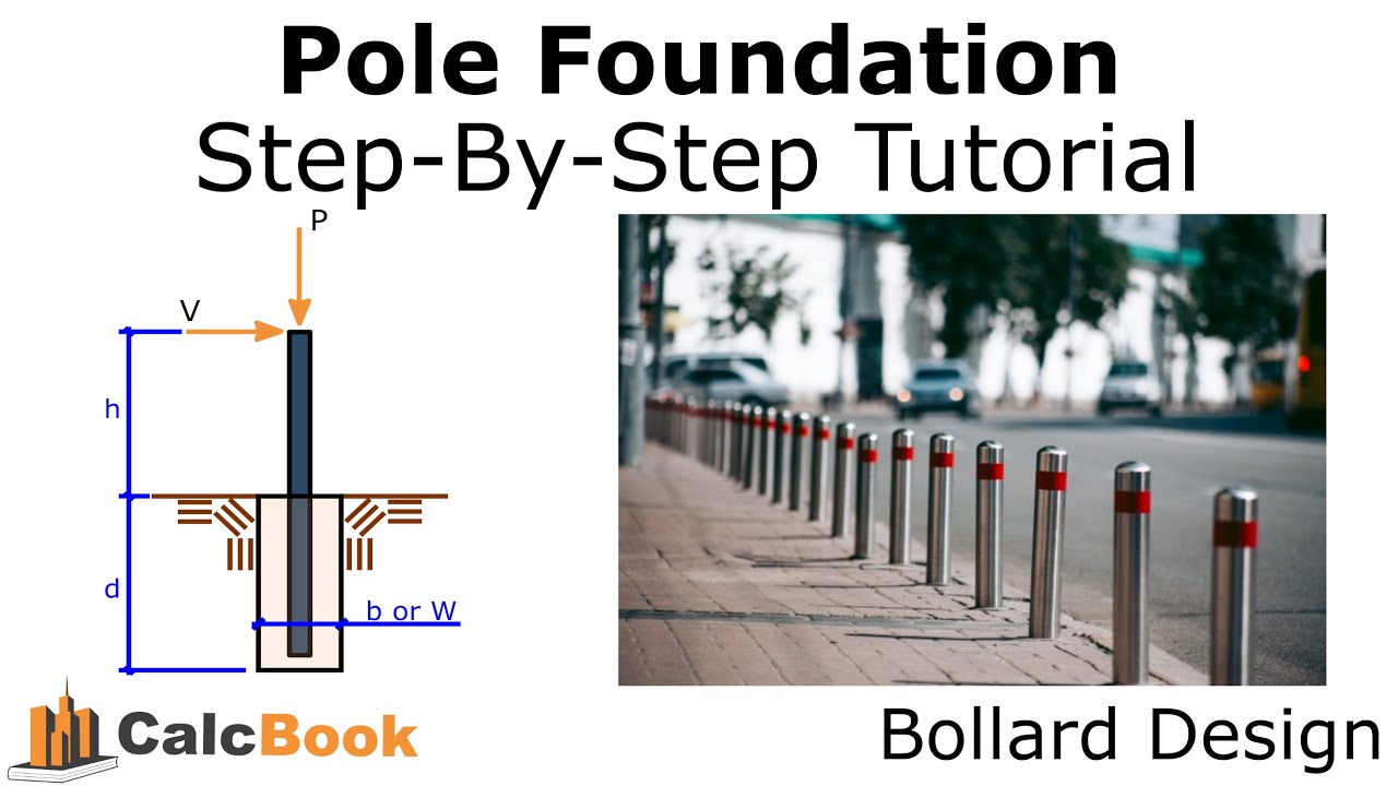Pole Foundation (Bollard Design)