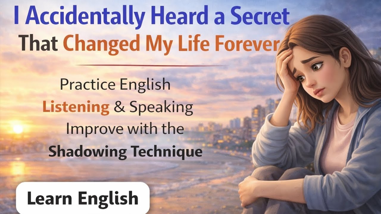 I Accidentally Heard a Secret That Changed My Life | Learn English Listening & Shadowing