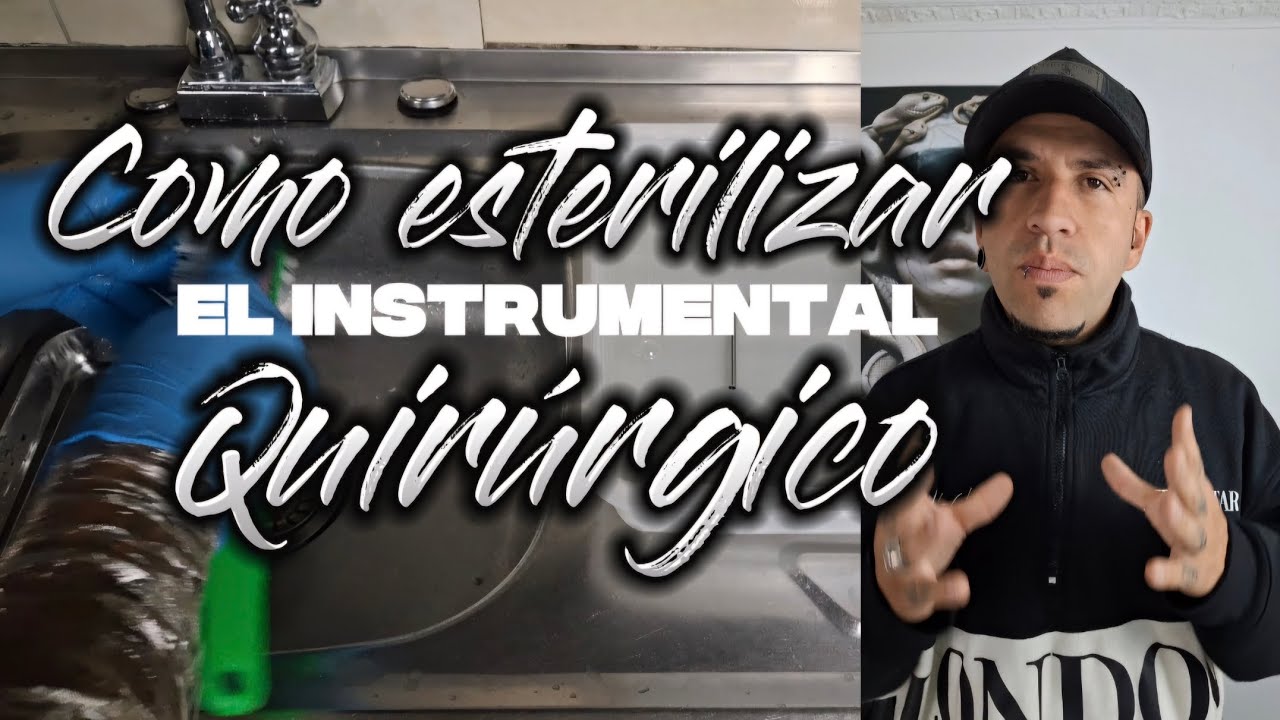 Como esterilizar el instrumental quirúrgico - perforaciones - piercing