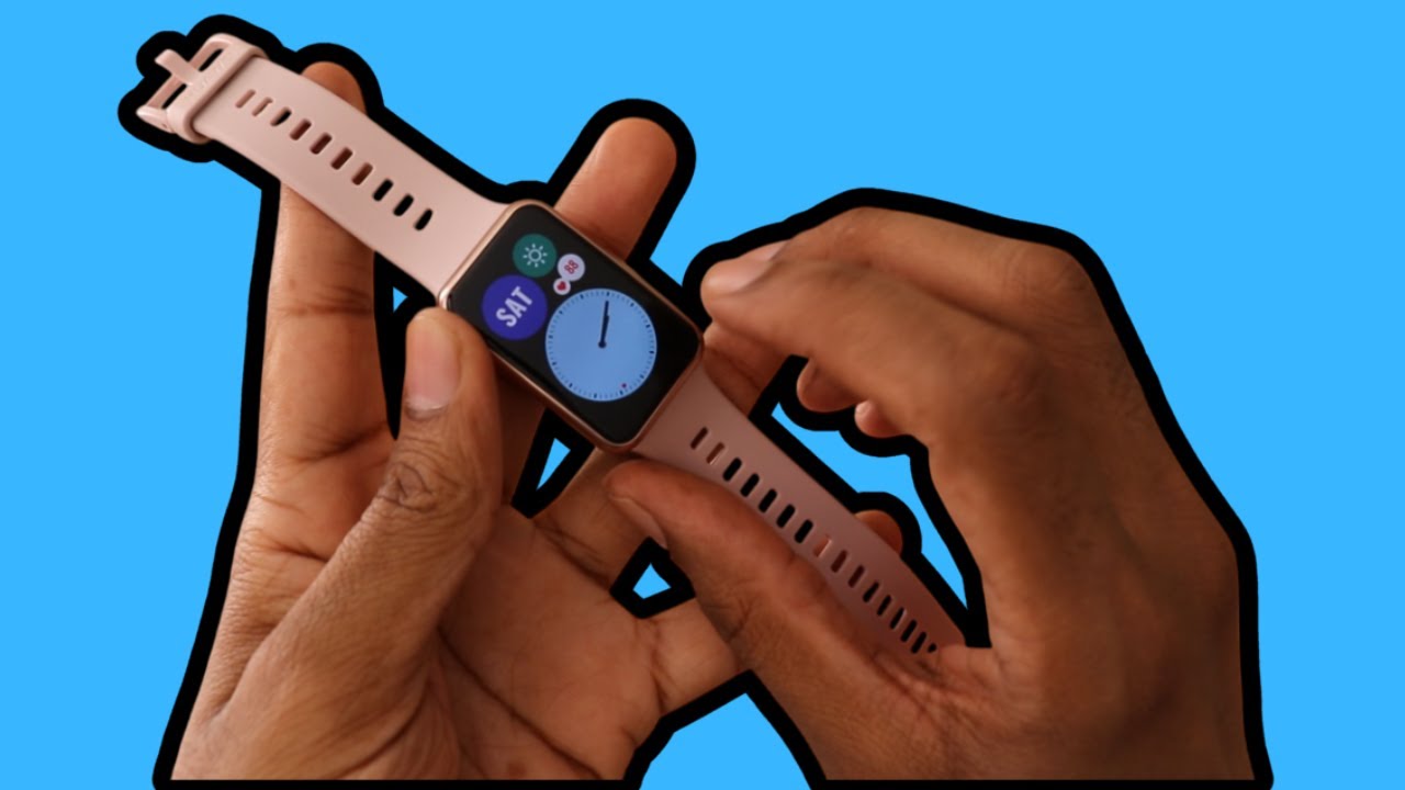 Huawei Watch Fit TIA-B09 | Unboxing & Review