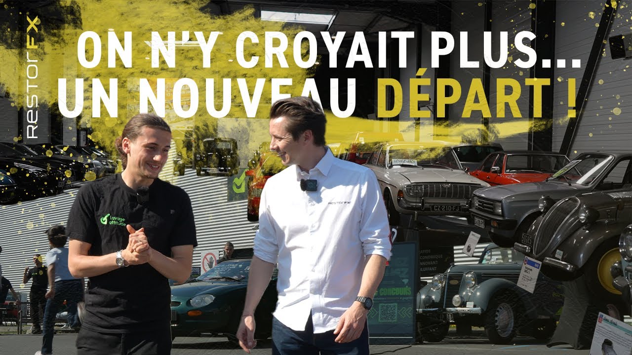 RestorFX x Lavage attitude : UN NOUVEAU DÉPART ! (JPO, et inauguration RestorFX Valenciennes)