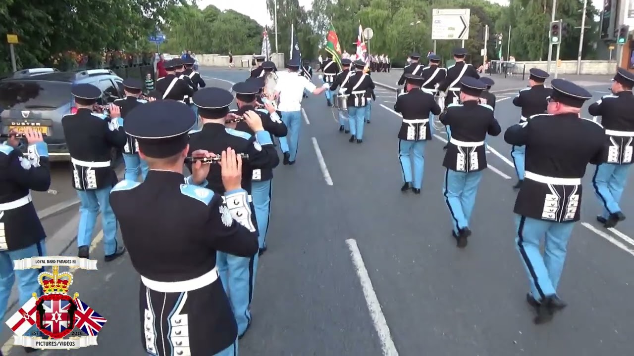 Donaghadee Flutes & Drums (Full Clip) @ Portadown True Blues FB Parade 2025