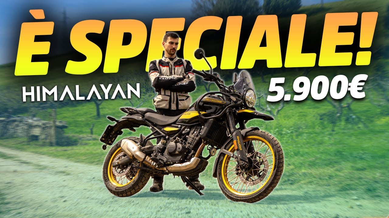 ROYAL ENFIELD HIMALAYAN 450 (2025): SOLDI BEN SPESI... O NO? 🤨 - Test Ride ITA