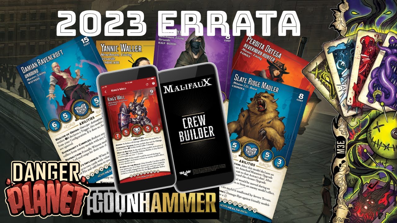 Malifaux 2023 Errata Breakdown