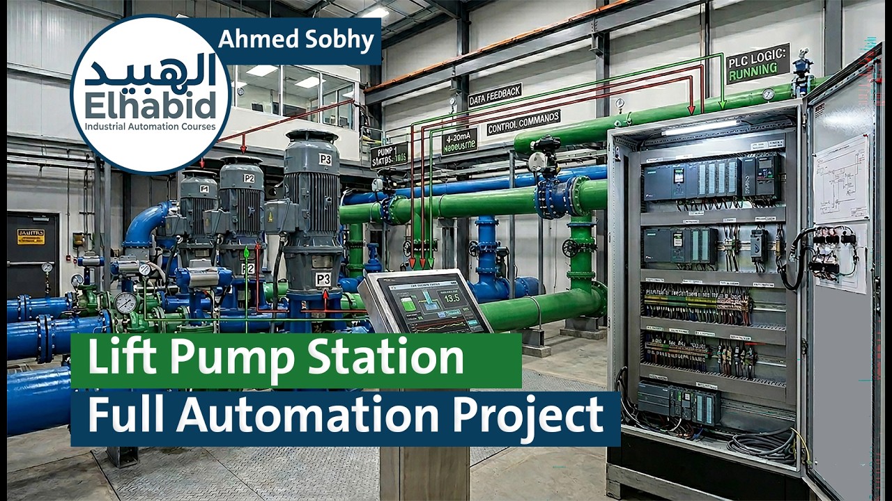 Full Automation Project - PLC & HMI - [1] Lecture-1